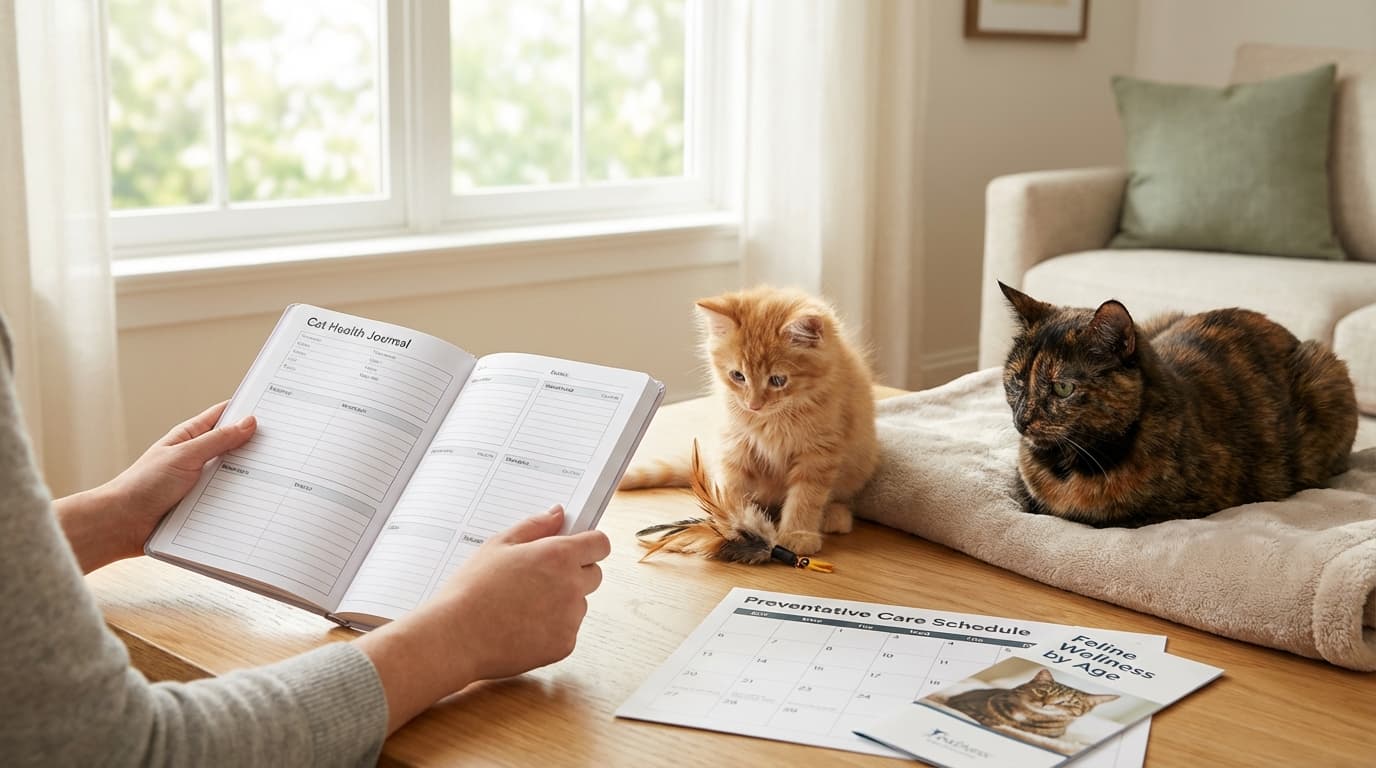 From Kittens to Seniors: A Stress-Free Cat Preventative Care Schedule by Age