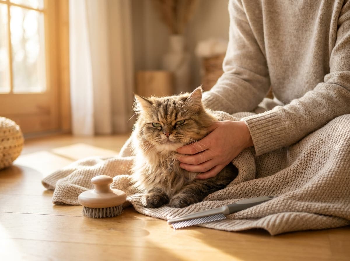 How to Groom a Cat That Bites: A Calm Owner's Guide to Difficult Cats